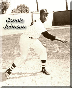 old photo of player Connie Johnson